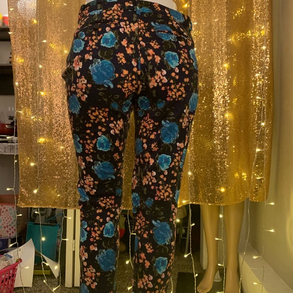 Merona 🎀 Floral Ankle Capri - Picture 5 of 8